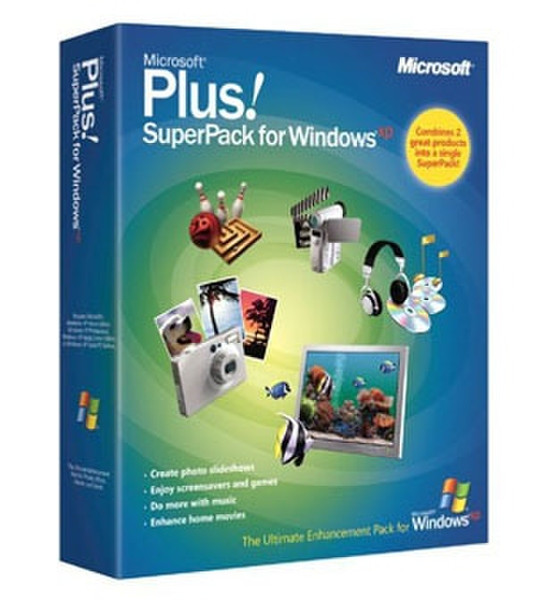 Microsoft Plus! SuperPack 1Benutzer Englisch