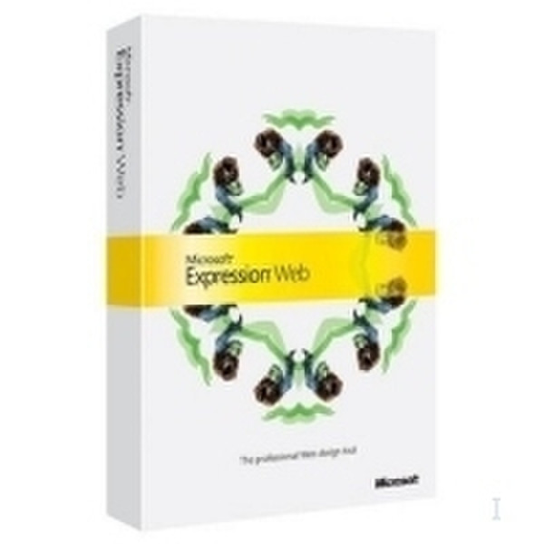 Microsoft Expression Web DE CD/DVD