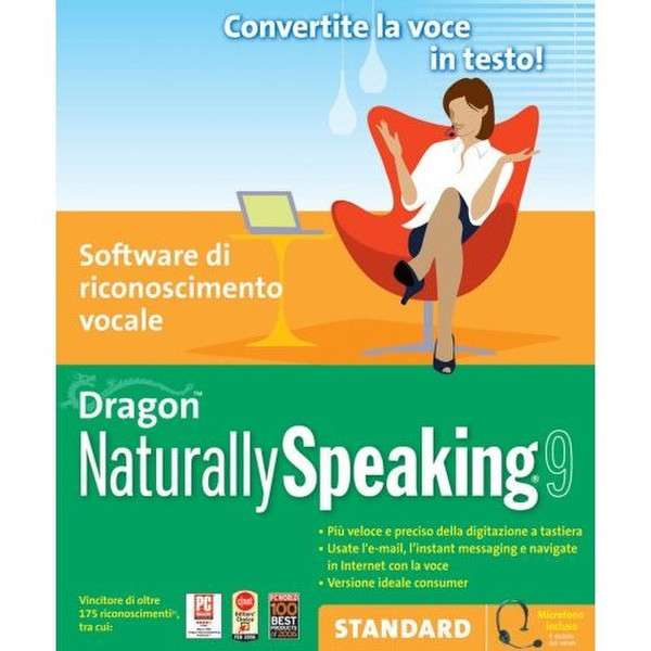 Nuance Dragon NaturallySpeaking Standard 9 IT