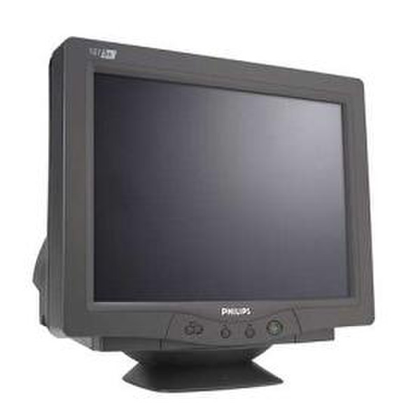 Philips 17'' 1280x1024 black CRT monitor