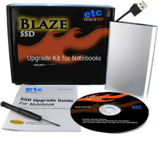 Edge Blaze SSD Notebook Upgrade Kit 2.5Zoll Silber