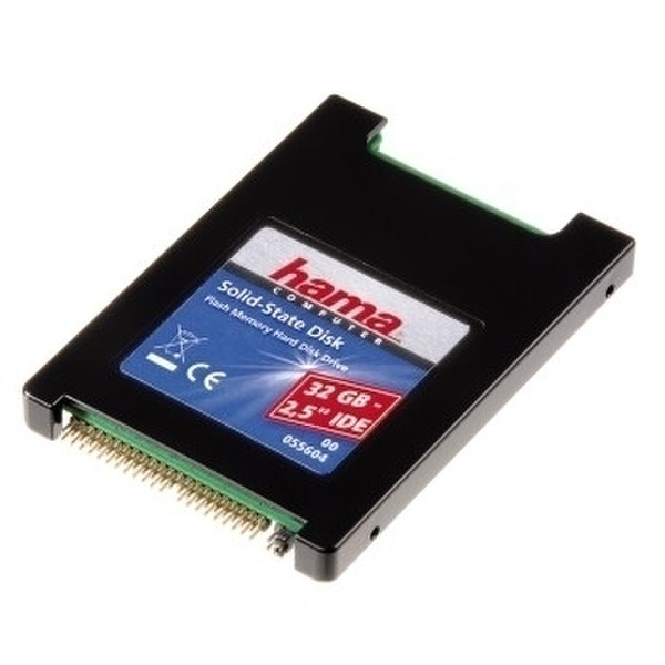 Hama Solid-State Disk (SSD) Flash Memory Hard Disk Drive, 32 GB, 2.5