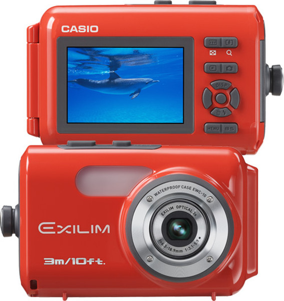 Casio EWC-10 EX-Z75BE, EX-Z75BK, EX-Z75PK, EX-Z75SR underwater camera housing