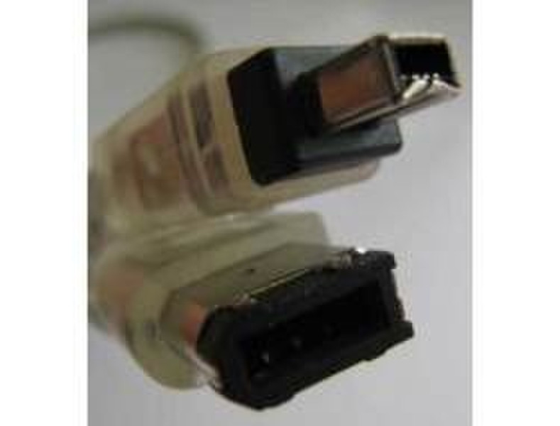DTK Computer 1394 6-pin Male/4-pin Male 1.5m Firewire-Kabel