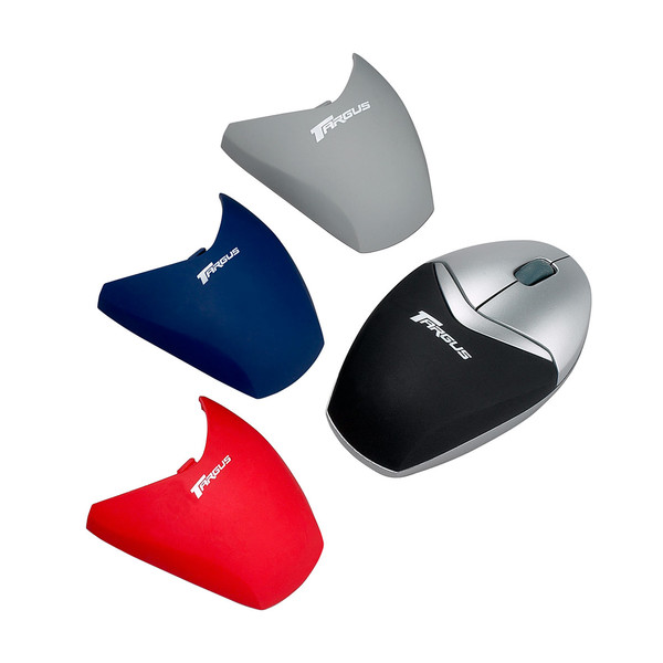 Targus Wireless Mini Optical Mouse with Interchangeable Covers RF Wireless Optical 800DPI mice
