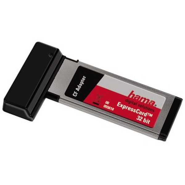 Hama 32bit PCMCIA ExpressCard Adapter, CFI/II interface cards/adapter