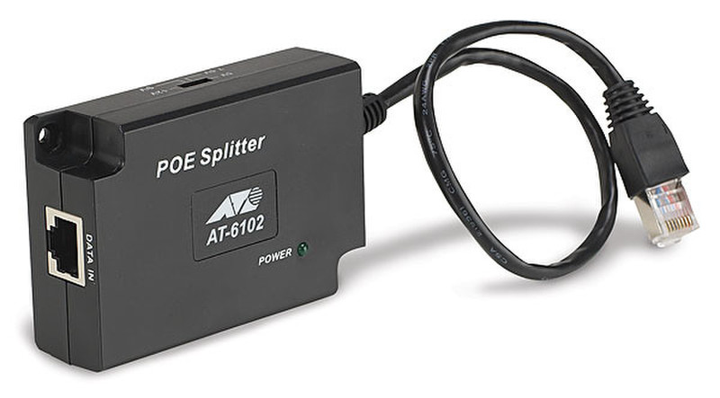 Allied Telesis Power over Ethernet Splitter 48V PoE adapter