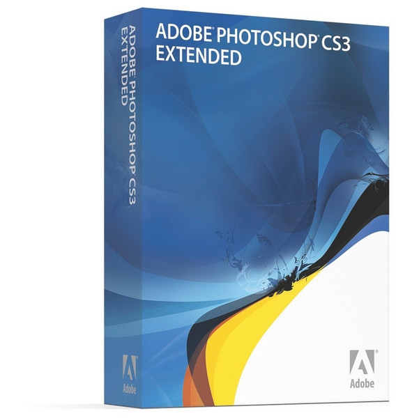 Adobe Photoshop CS3 Extended - Complete package - 1 user - DVD - Win - Italian