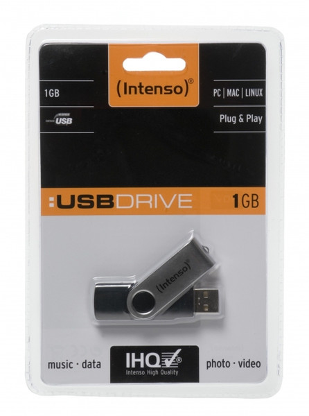 Intenso USB Drive 2.0 1GB 1ГБ карта памяти