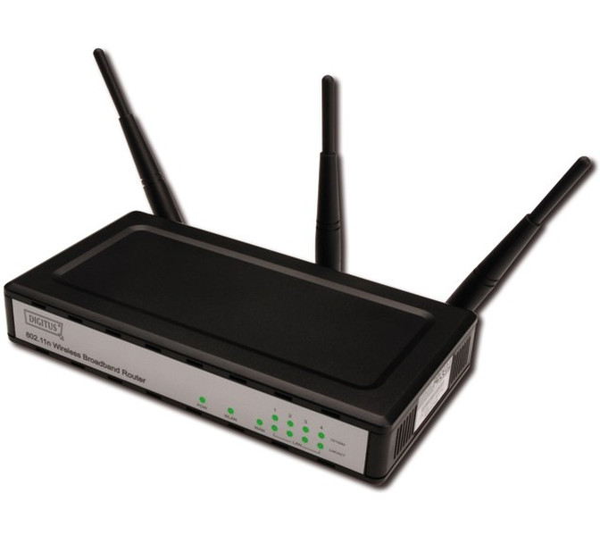 Digitus DN-7059 Black wireless router