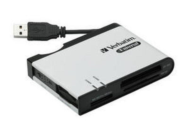 Verbatim All in One Memory Card Reader Cеребряный устройство для чтения карт флэш-памяти