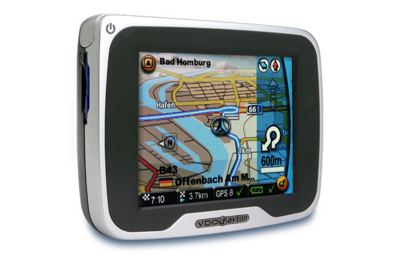 VDO Dayton PN 2050 Europa Handheld LCD Touchscreen 180g navigator