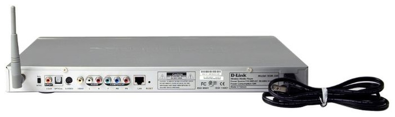 D-Link DSM-320/E Wi-Fi Silver digital media player