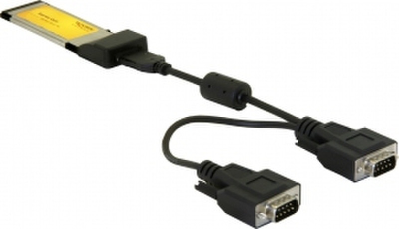 DeLOCK Express Card to 2x serial interface cards/adapter