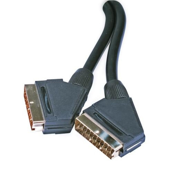 Belkin SCART Video Cable 10m 10м SCART (21-pin) SCART (21-pin) Черный SCART кабель