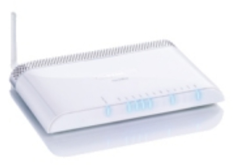 D-Link DVA-G3342SD Fast Ethernet Белый wireless router