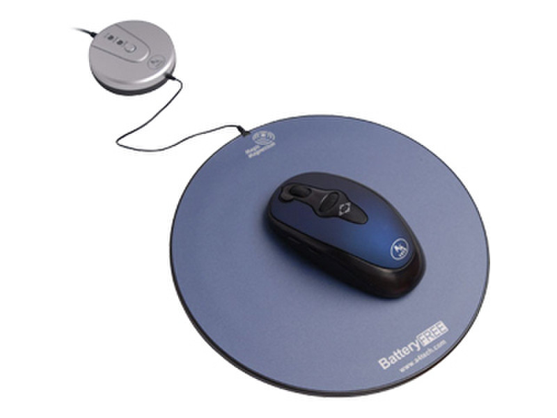 A4Tech NB-75D Inductions Mouse optical Беспроводной RF Оптический 800dpi Синий компьютерная мышь