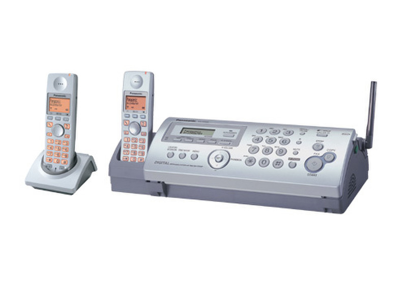 Panasonic KX-FC226 Fax + 2DECT Тепловой 9.6кбит/с Cеребряный факс