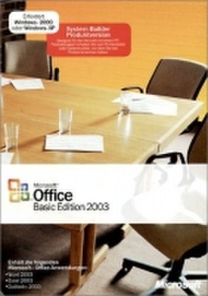 Microsoft Office Basic Edition 2003 Deutsch