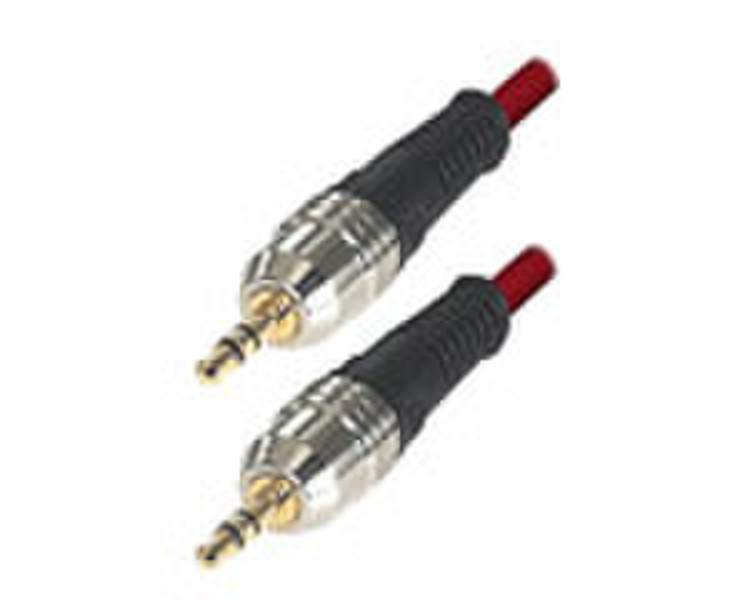 Equip Audiocable 3,5mm Jack 1.5m Rot Audio-Kabel