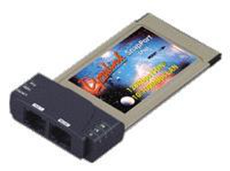 Dynalink PC CARD 10 100BASE-TX ENET 128Kbit/s modem