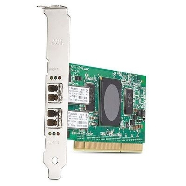 HP PCI-X 2.0 2 Port 4 GB Fibre Channel Host Bus Adapter networking card