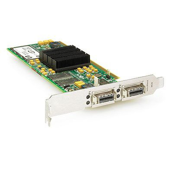 HP PCI-X 2-port 4X Fabric (HPC) Adapter сетевая карта