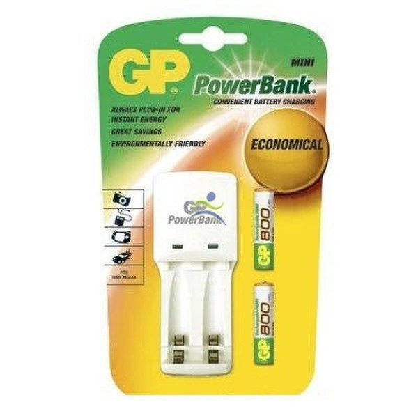 GP Batteries Standard Series GPKB02 Set Innenraum Weiß