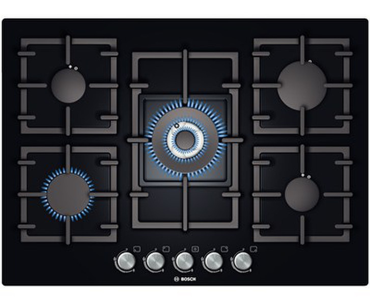 Bosch PPQ716C91N built-in Gas Black hob