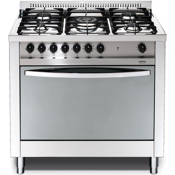 Lofra XG96GV/C Freistehend Gas hob Edelstahl