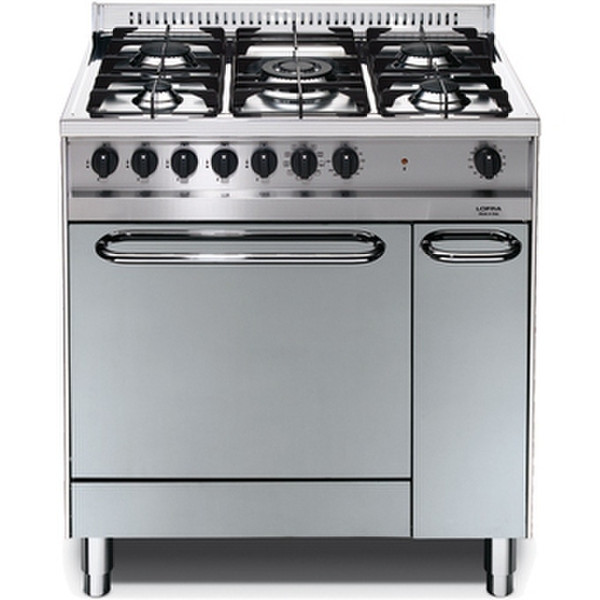 Lofra XT86MF/C Отдельностоящий Gas hob A Нержавеющая сталь