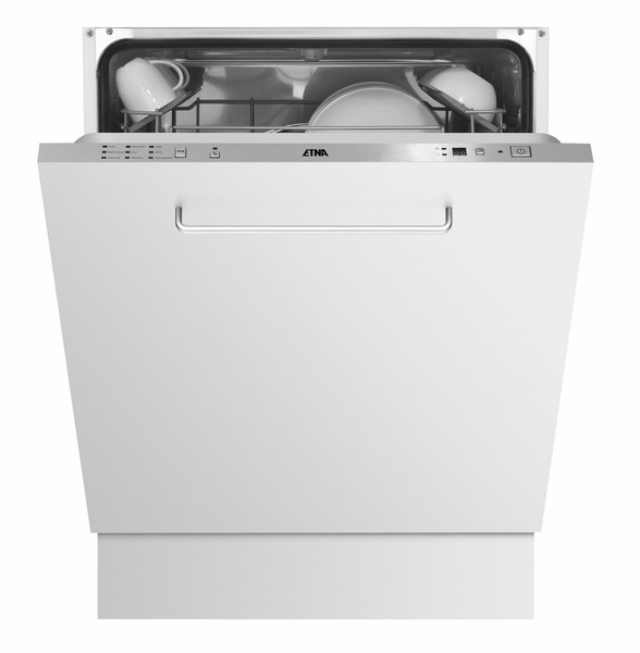 ETNA TFI8018RVS Полностью встроенный 12мест A+ посудомоечная машина