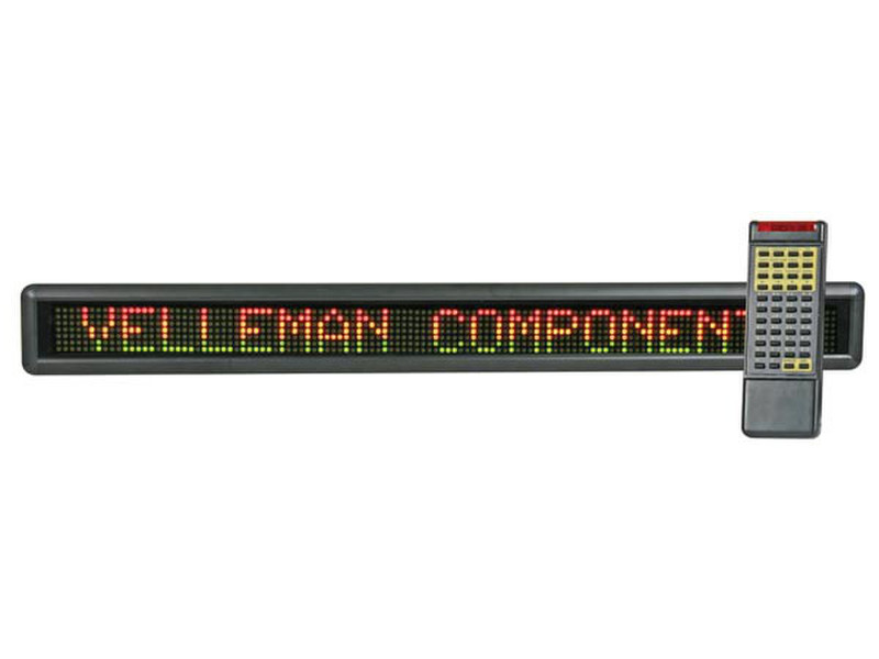 Velleman MML24CN 910 x 55mm Indoor LED message sign