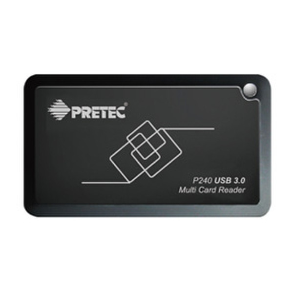 Pretec P240 USB 3.0 Черный устройство для чтения карт флэш-памяти