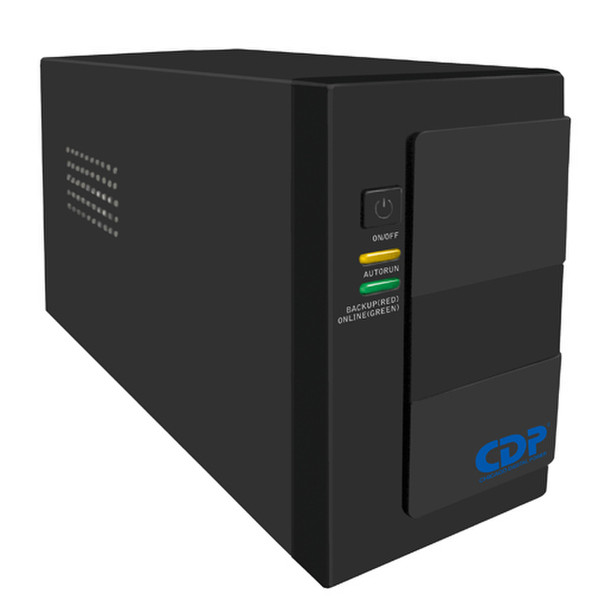 CDP G-UPR 506 500VA 6AC outlet(s) Schwarz Unterbrechungsfreie Stromversorgung (UPS)