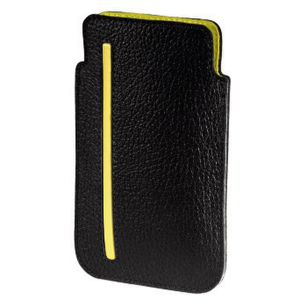 Hama Basic Sleeve case Черный, Желтый