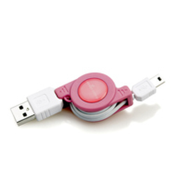 Energy Sistem K100 0.8м USB A Mini-USB B Розовый