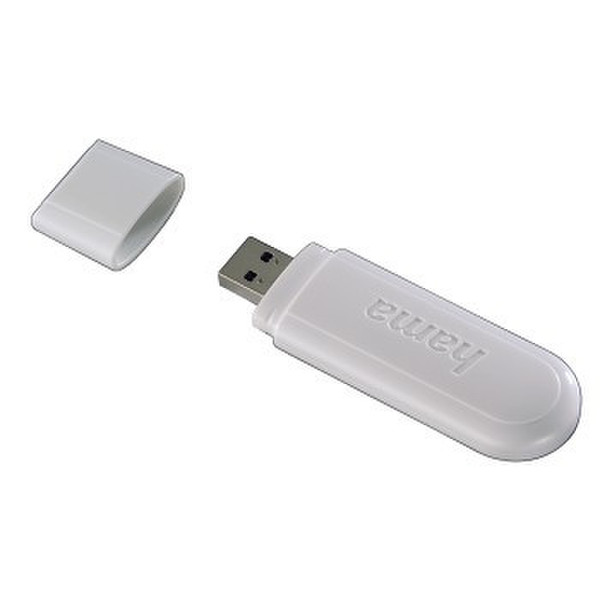 Hama 00108040 USB 3.0 Weiß Kartenleser