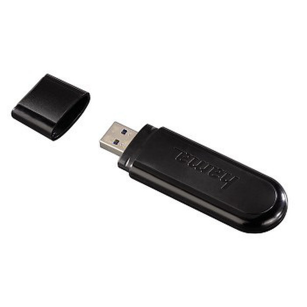 Hama 00108041 USB 3.0 Black card reader