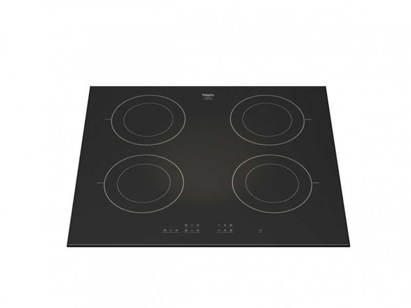 Pelgrim IDK564ONY Встроенный Electric hob Черный плита