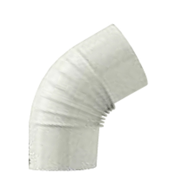 SAVE Fumisteria Classic B804 Elbow chimney pipe White