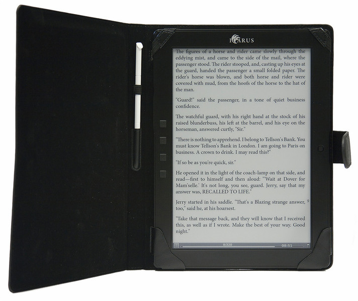 Odyssey C007BK Cover case Schwarz E-Book-Reader-Schutzhülle