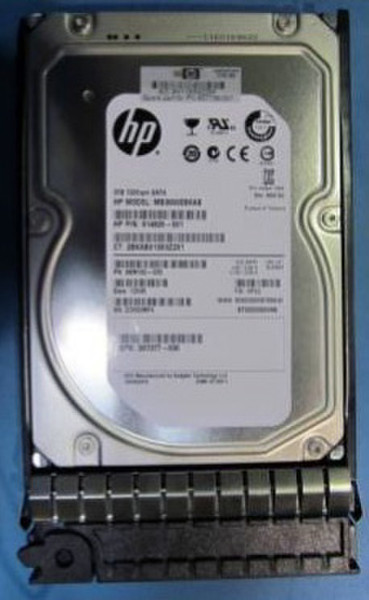 Hewlett Packard Enterprise 628180-001 3000GB Serial ATA II hard disk drive