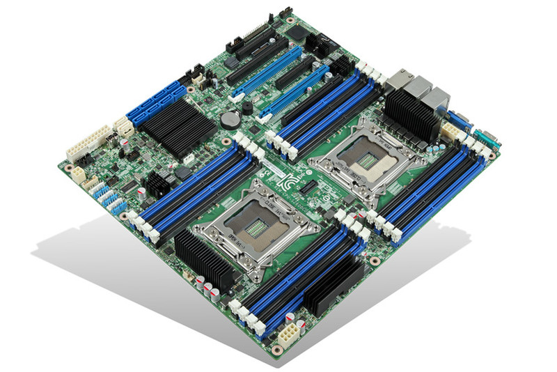 Intel DBS2600CP2IOC Intel C602 Socket R (LGA 2011) SSI EEB Server-/Workstation-Motherboard