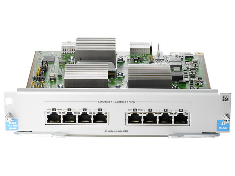 Hewlett Packard Enterprise 8-port 10GBASE-T v2 zl Module