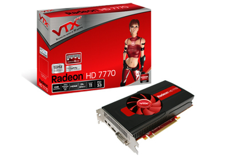 VTX3D VX7770 1GBD5-2DH Radeon HD7770 1GB GDDR5 graphics card