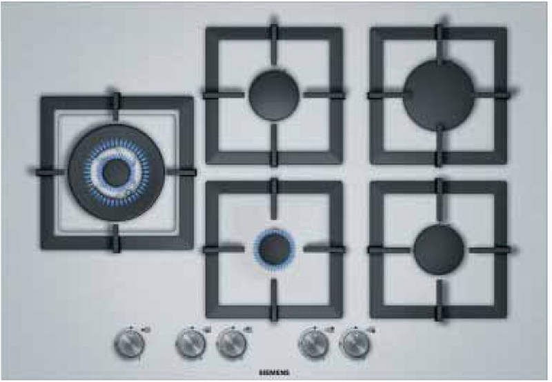 Siemens EC875SB21E built-in Gas Stainless steel hob