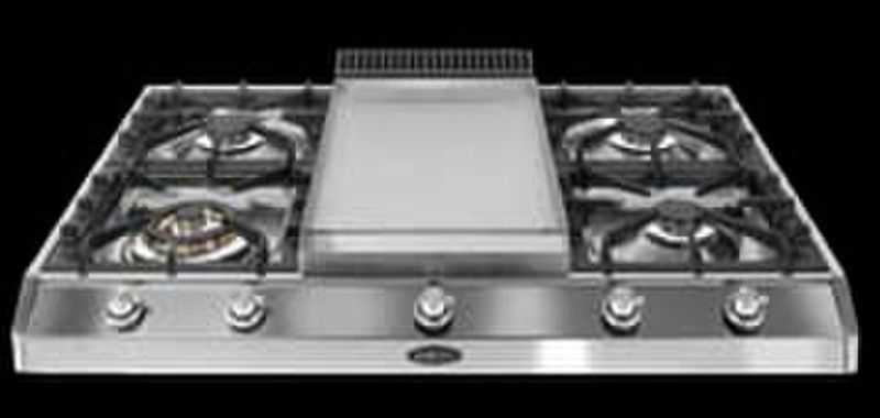 Boretti PFGK-90 IX B built-in Gas Stainless steel hob