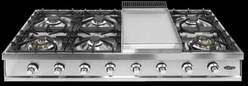 Boretti PFTR-120 IX built-in Gas Stainless steel hob