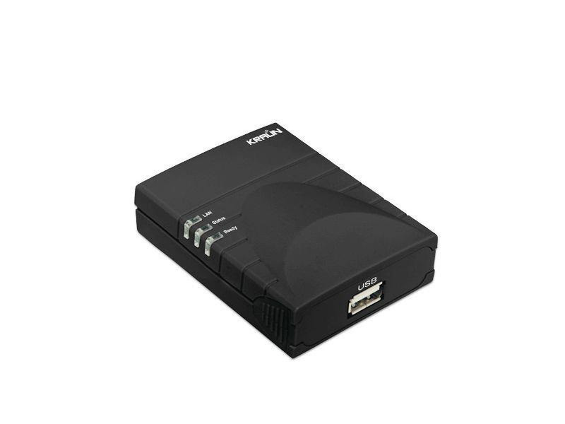 Kraun KR.PS Ethernet LAN Black print server
